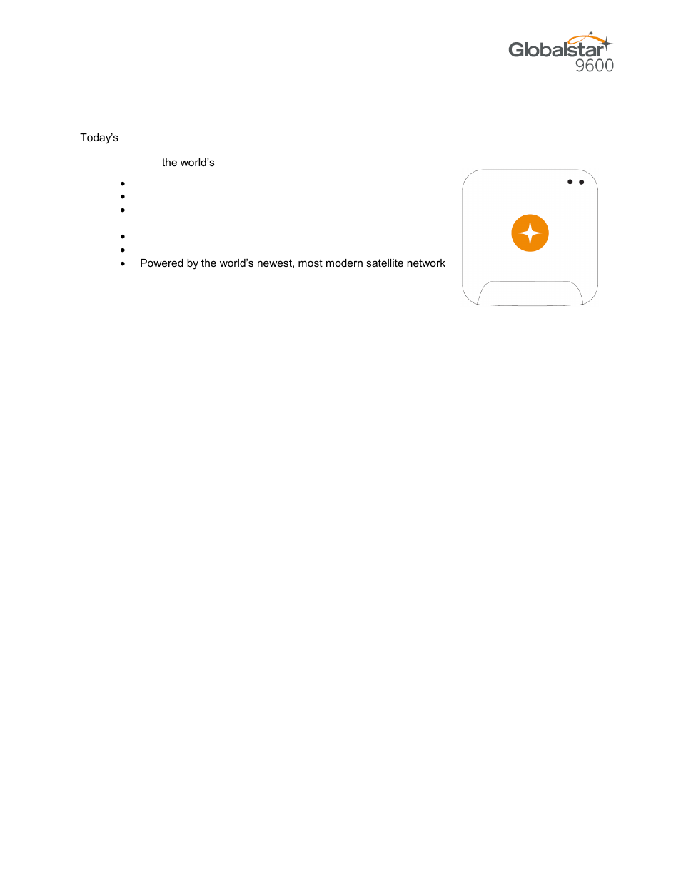 Elcome | Globalstar 9600 User Guide for Windows User Manual | Page 4 / 31