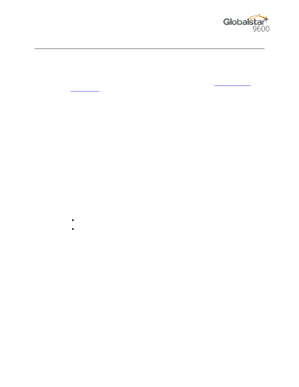 Nstalling the | Globalstar 9600 User Guide for Windows User Manual | Page 8 / 31
