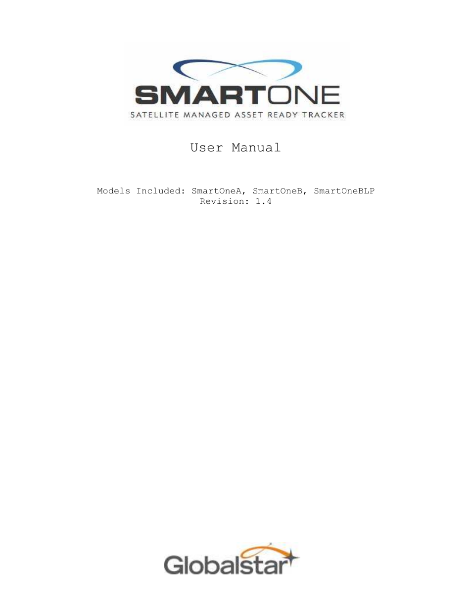 Globalstar SmartOne User Manual | 86 pages
