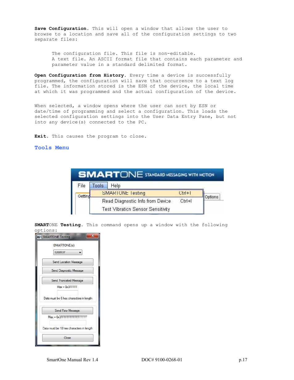 Globalstar SmartOne User Manual | Page 17 / 86