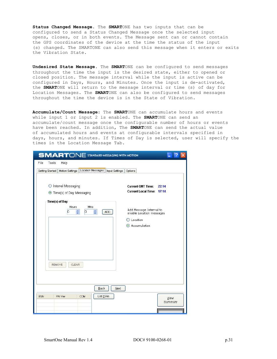 Globalstar SmartOne User Manual | Page 31 / 86