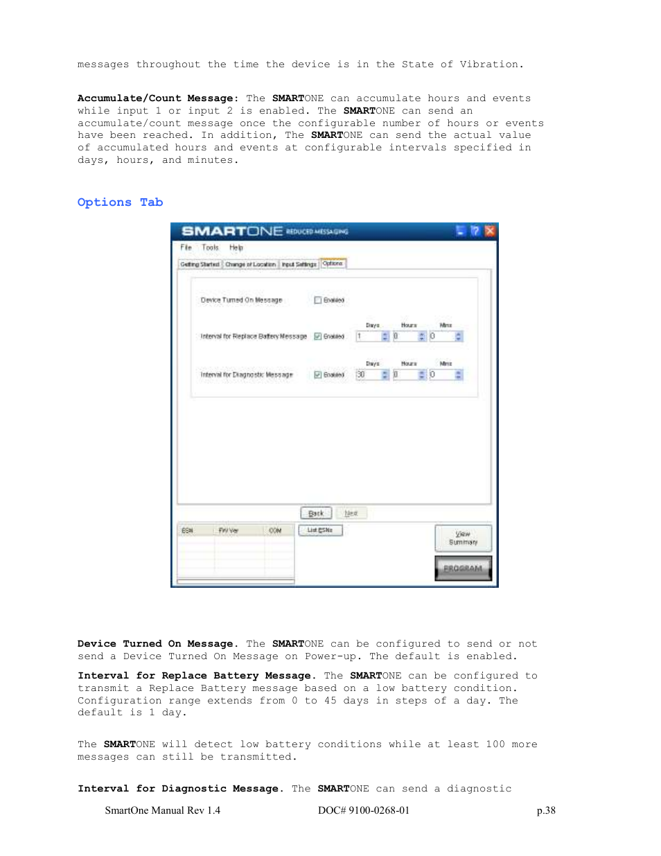 Globalstar SmartOne User Manual | Page 38 / 86