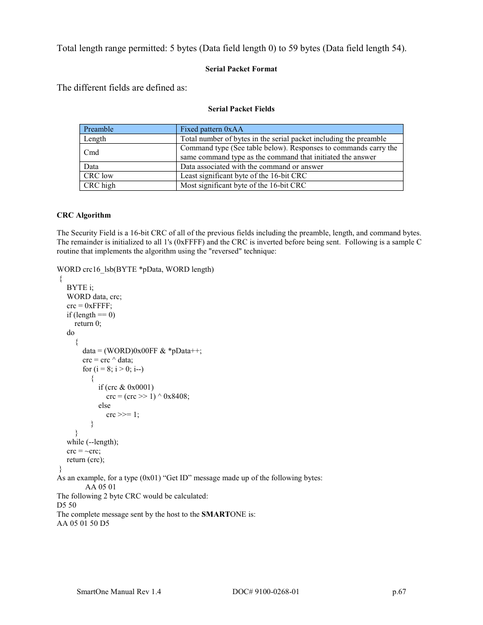 Globalstar SmartOne User Manual | Page 67 / 86