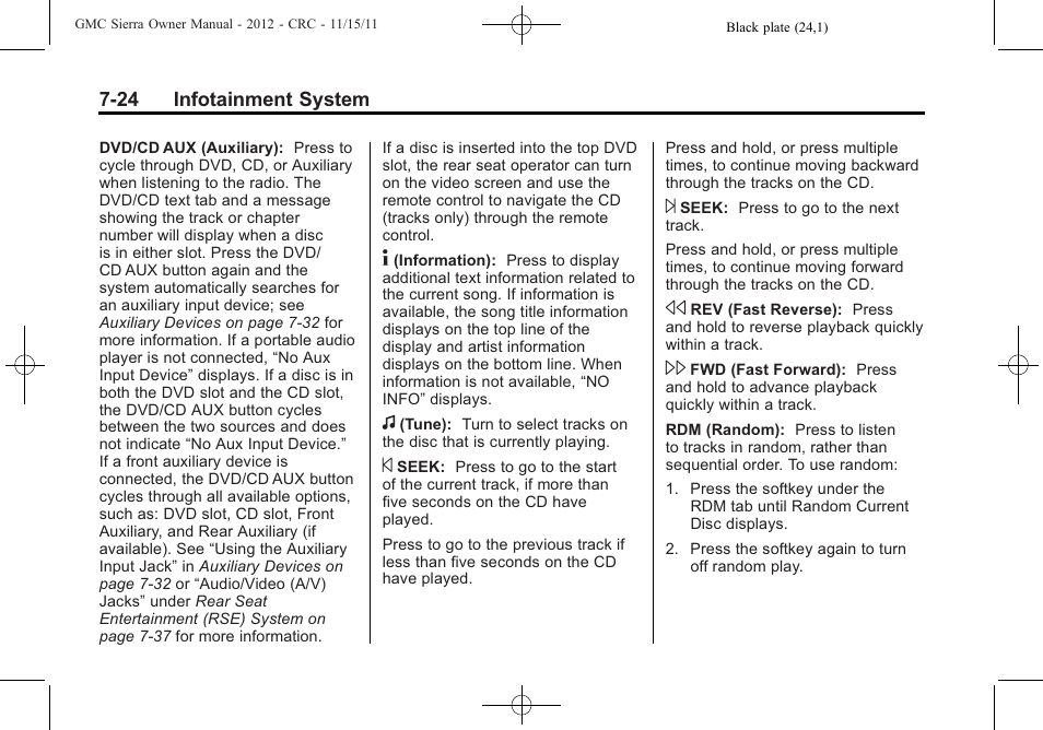 GMC 2012 Sierra User Manual | Page 234 / 556