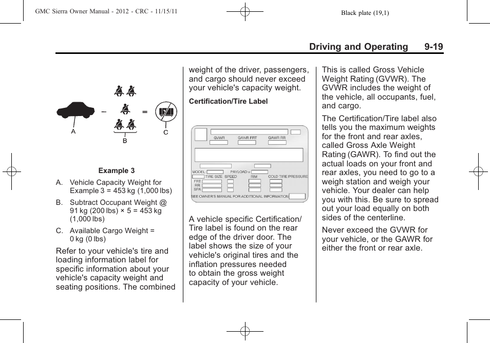 GMC 2012 Sierra User Manual | Page 295 / 556