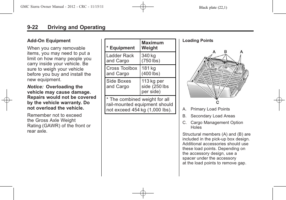 GMC 2012 Sierra User Manual | Page 298 / 556