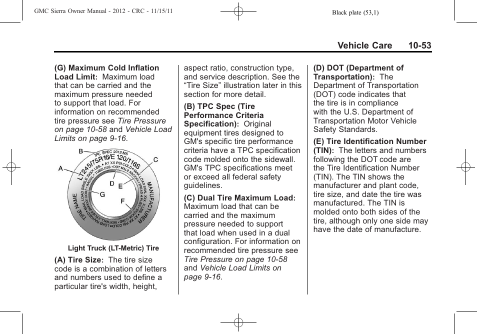 GMC 2012 Sierra User Manual | Page 439 / 556