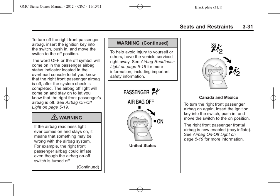 GMC 2012 Sierra User Manual | Page 99 / 556
