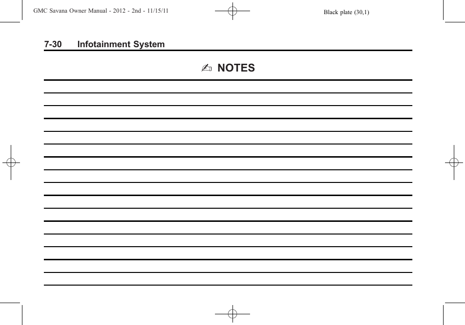 GMC 2012 Savana User Manual | Page 200 / 424