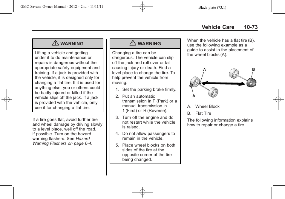 GMC 2012 Savana User Manual | Page 339 / 424