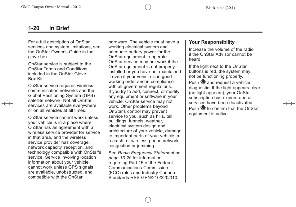 GMC 2012 Canyon User Manual | Page 26 / 386