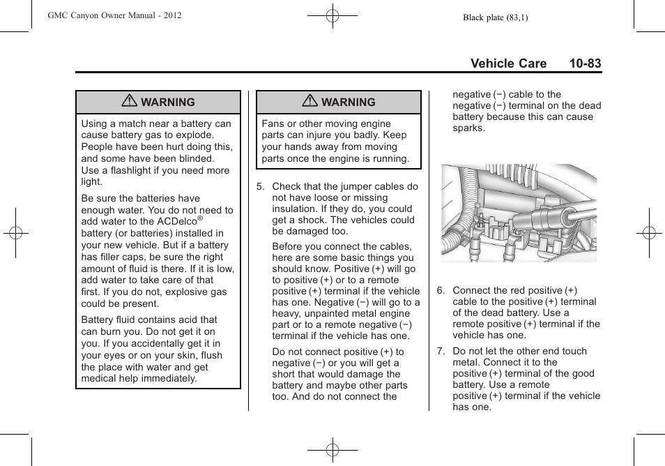 GMC 2012 Canyon User Manual | Page 319 / 386