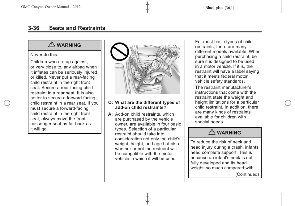 GMC 2012 Canyon User Manual | Page 80 / 386