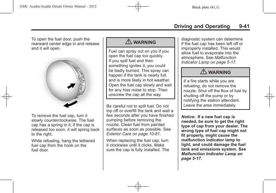 GMC 2012 Acadia User Manual | Page 295 / 456