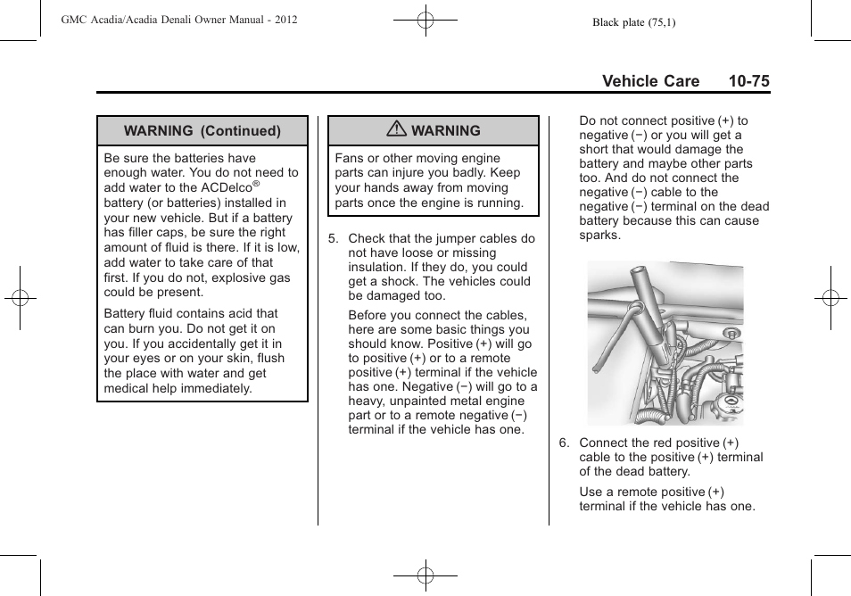 GMC 2012 Acadia User Manual | Page 381 / 456