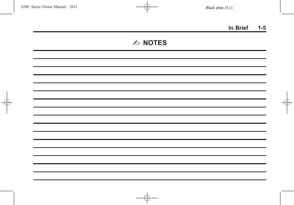 GMC 2011 Sierra User Manual | Page 11 / 594