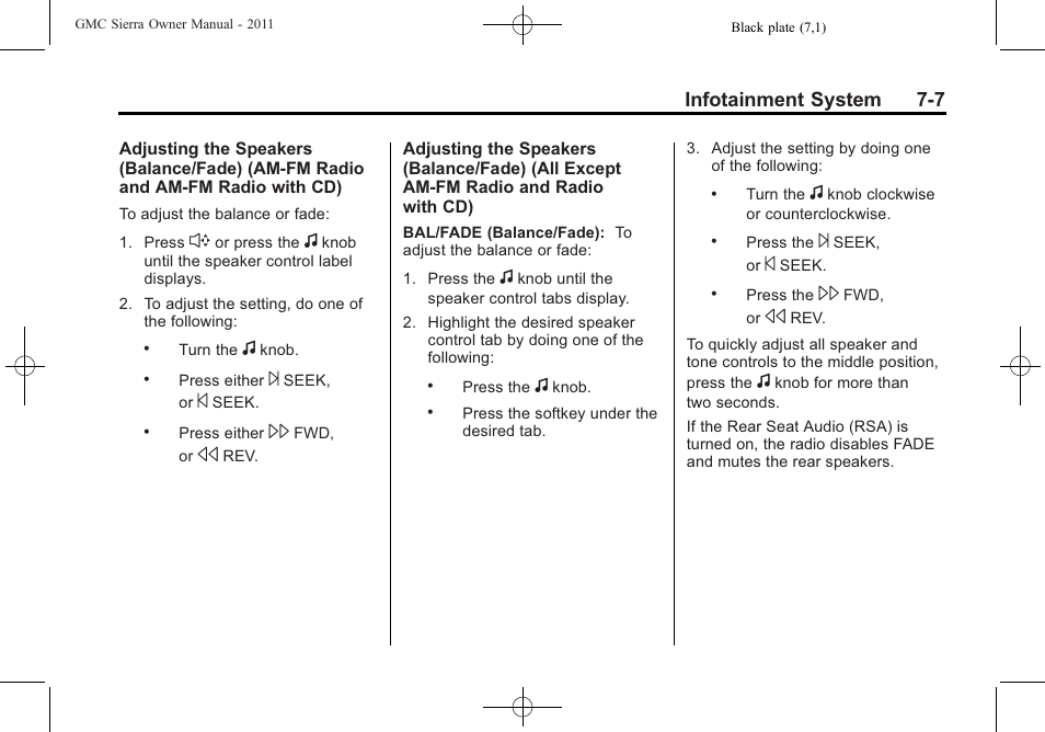 GMC 2011 Sierra User Manual | Page 233 / 594