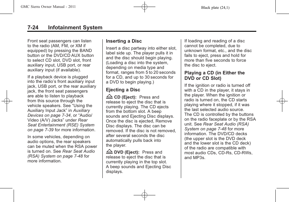 GMC 2011 Sierra User Manual | Page 250 / 594