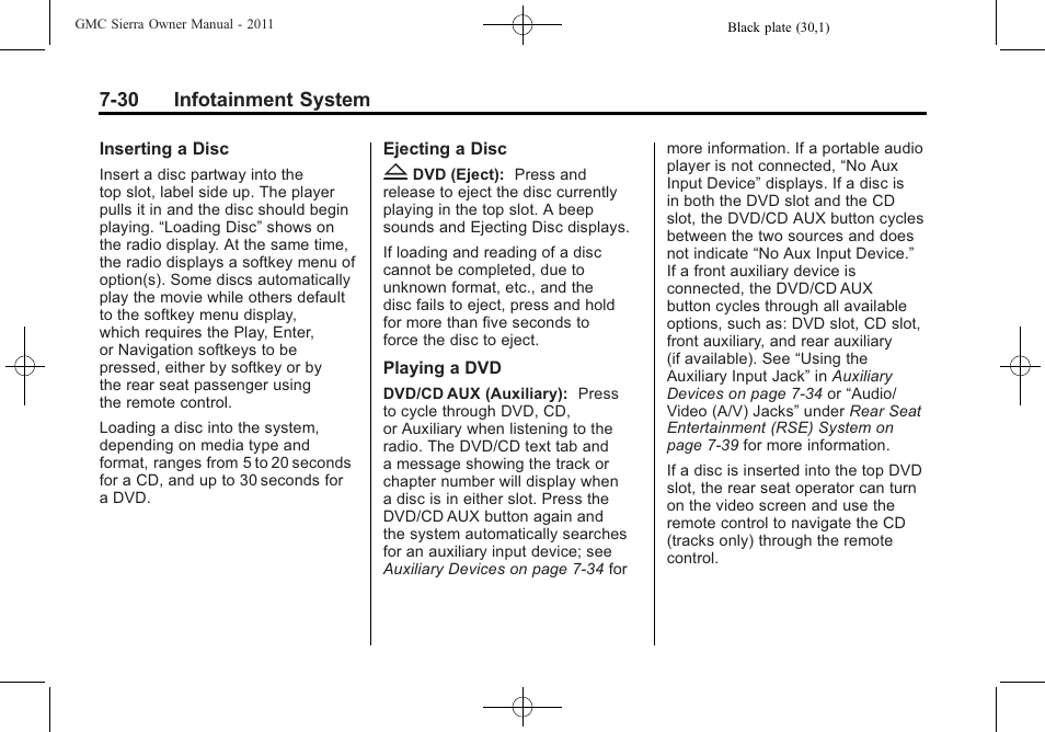 GMC 2011 Sierra User Manual | Page 256 / 594