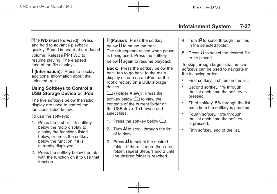 GMC 2011 Sierra User Manual | Page 263 / 594
