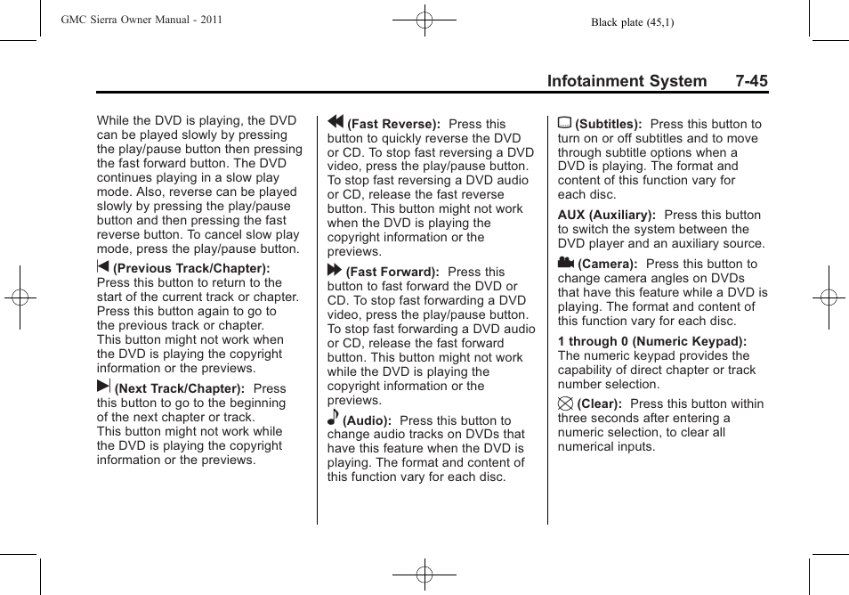 GMC 2011 Sierra User Manual | Page 271 / 594