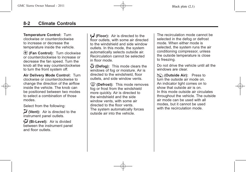 GMC 2011 Sierra User Manual | Page 284 / 594