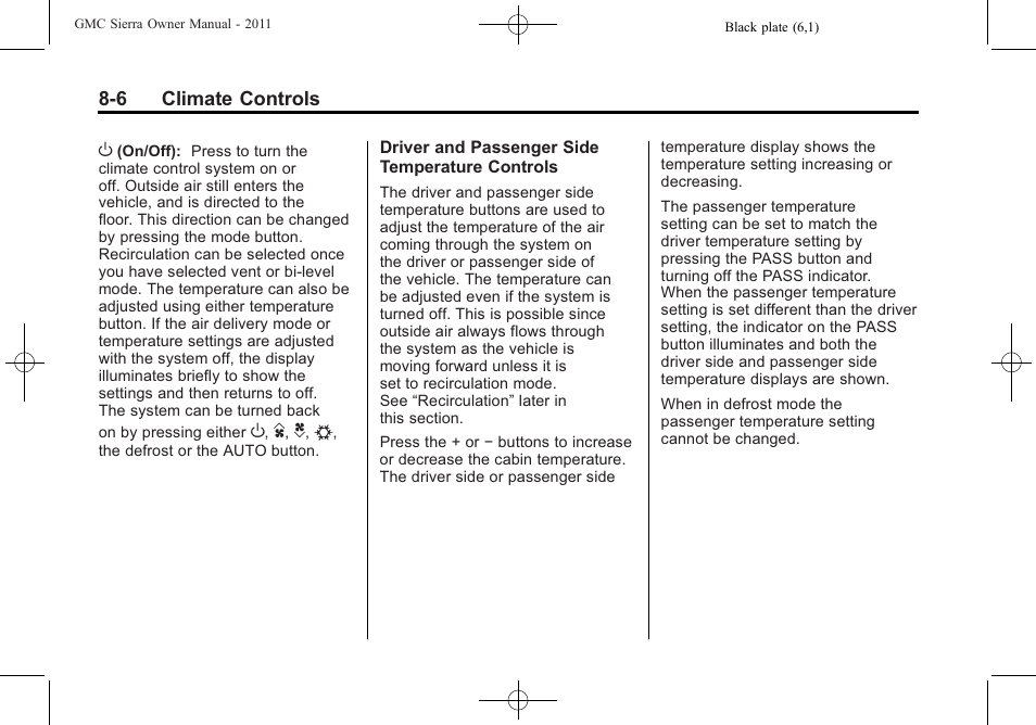 GMC 2011 Sierra User Manual | Page 288 / 594