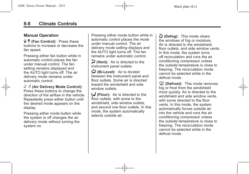 GMC 2011 Sierra User Manual | Page 290 / 594