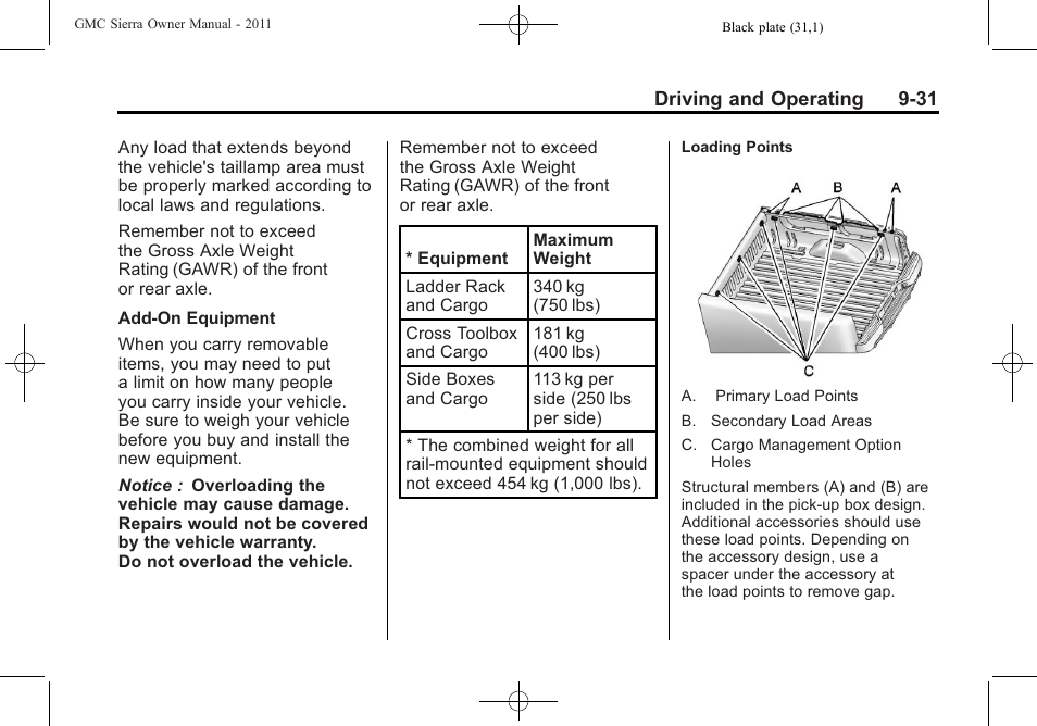 GMC 2011 Sierra User Manual | Page 325 / 594