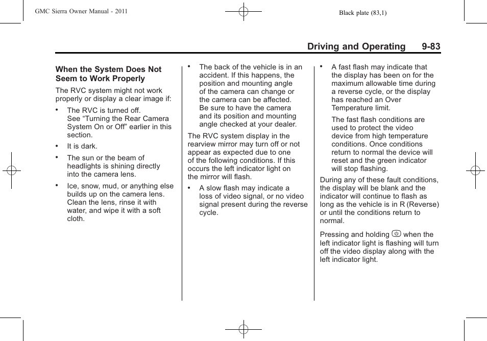 Driving and operating 9-83 | GMC 2011 Sierra User Manual | Page 377 / 594