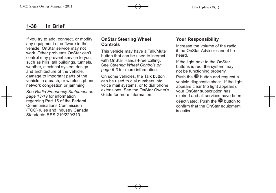 GMC 2011 Sierra User Manual | Page 44 / 594