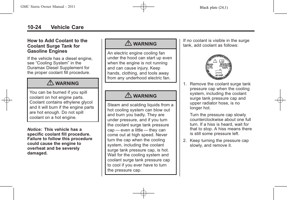 GMC 2011 Sierra User Manual | Page 448 / 594