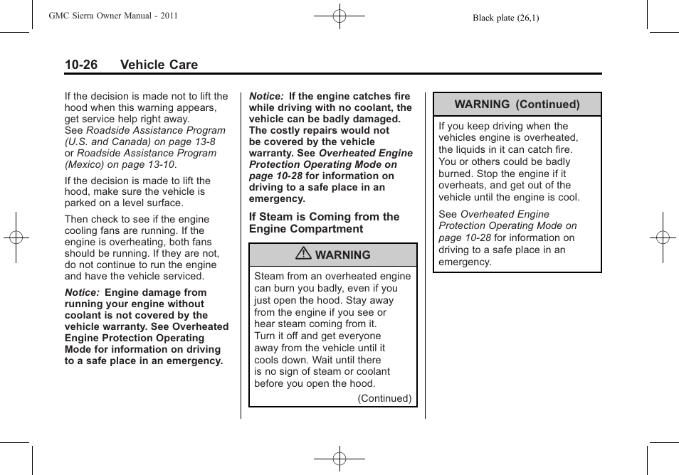 GMC 2011 Sierra User Manual | Page 450 / 594