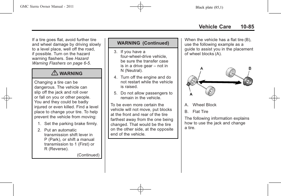 GMC 2011 Sierra User Manual | Page 509 / 594