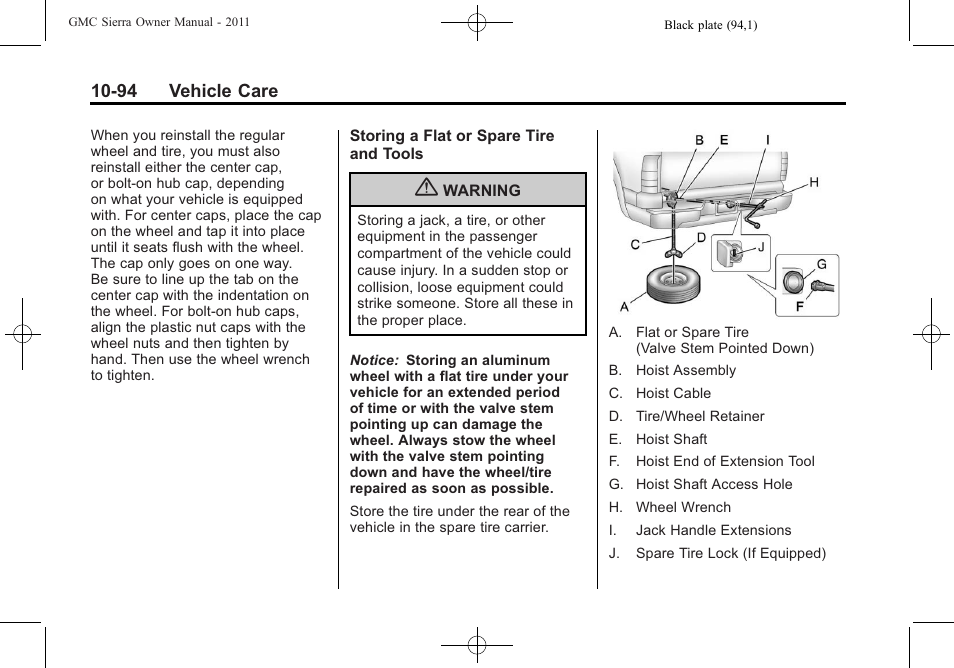 GMC 2011 Sierra User Manual | Page 518 / 594