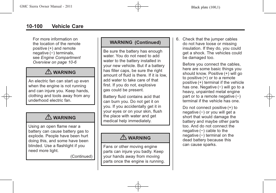 GMC 2011 Sierra User Manual | Page 524 / 594