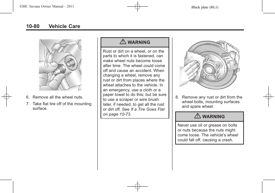 GMC 2011 Savana User Manual | Page 346 / 410