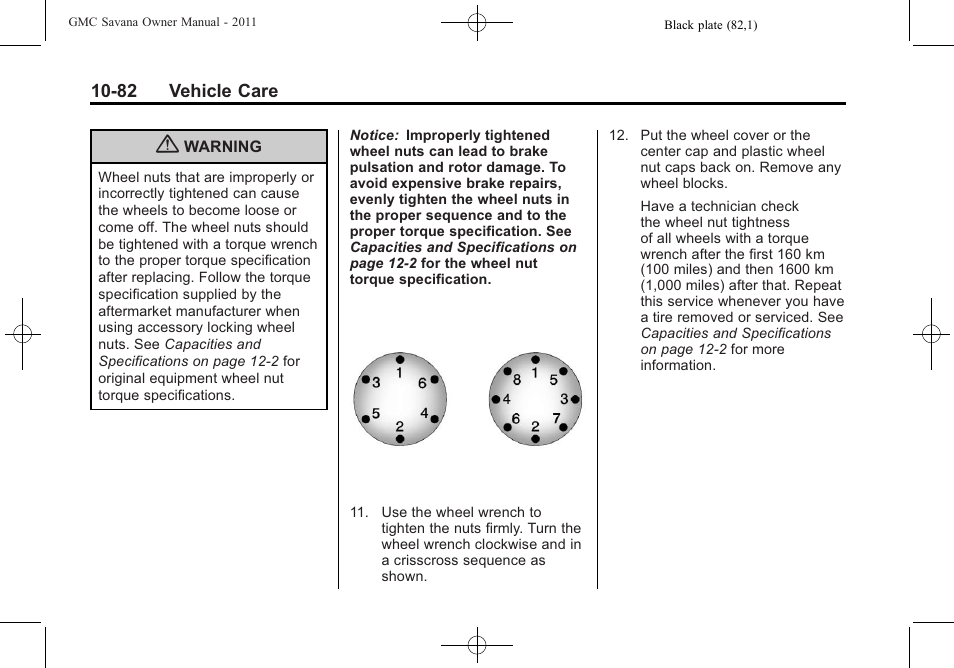 GMC 2011 Savana User Manual | Page 348 / 410