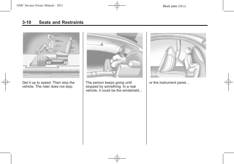 GMC 2011 Savana User Manual | Page 58 / 410