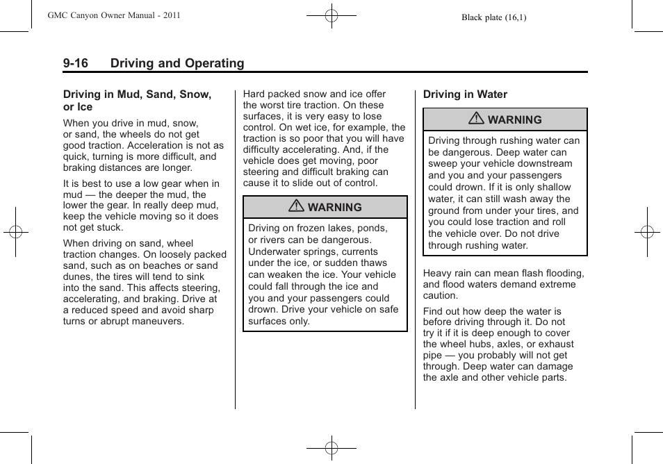 GMC 2011 Canyon User Manual | Page 198 / 406