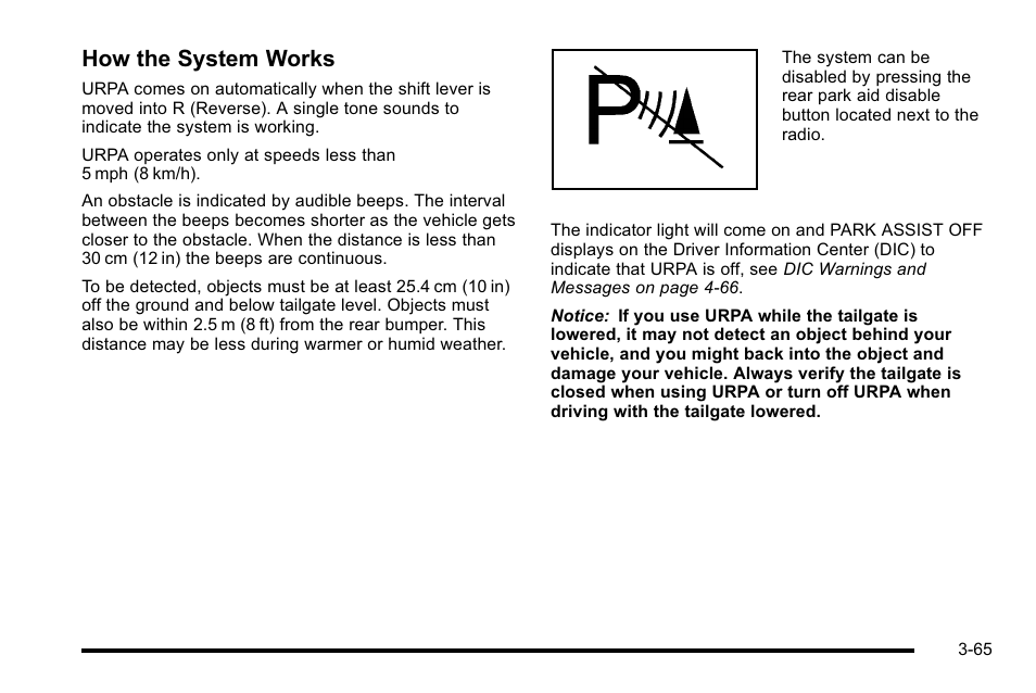 How the system works | GMC 2010 Sierra User Manual | Page 203 / 658