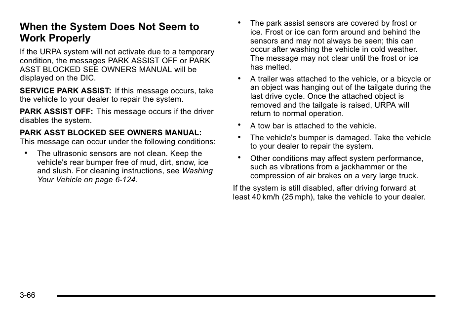 When the system does not seem to work properly | GMC 2010 Sierra User Manual | Page 204 / 658