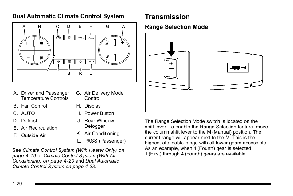 Transmission, Transmission -20 | GMC 2010 Sierra User Manual | Page 26 / 658