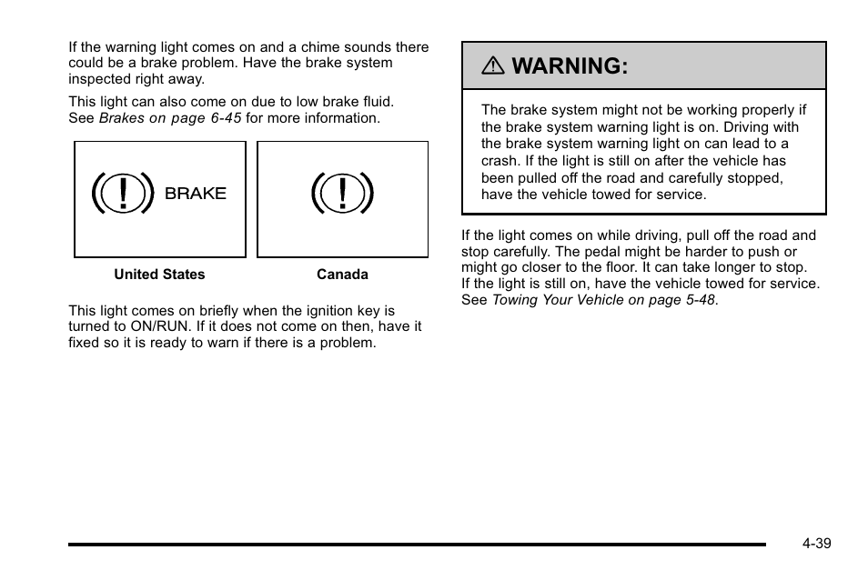 Warning | GMC 2010 Sierra User Manual | Page 263 / 658