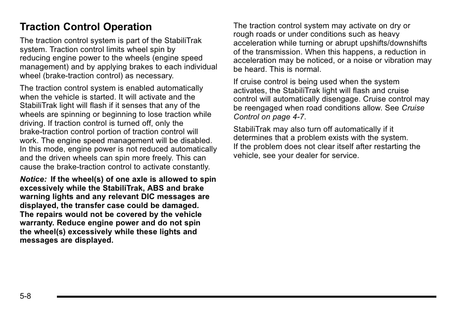 Traction control operation | GMC 2010 Sierra User Manual | Page 384 / 658