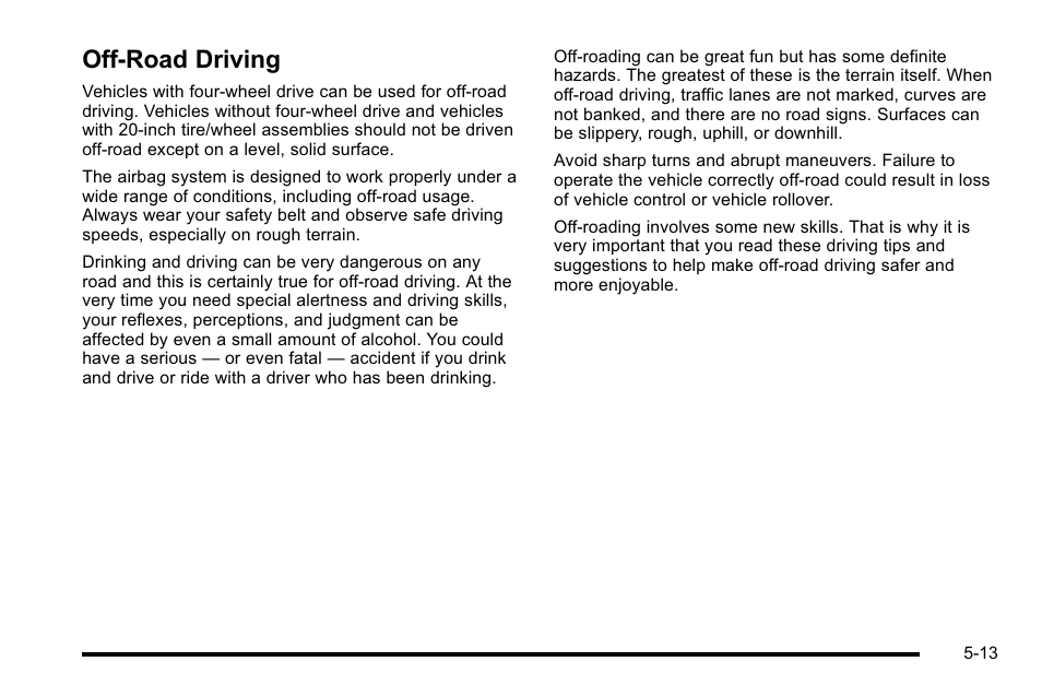 Off-road driving, Off-road driving -13, Recreational vehicle towing | GMC 2010 Sierra User Manual | Page 389 / 658