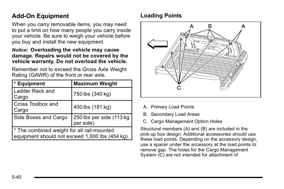 Add-on equipment | GMC 2010 Sierra User Manual | Page 416 / 658