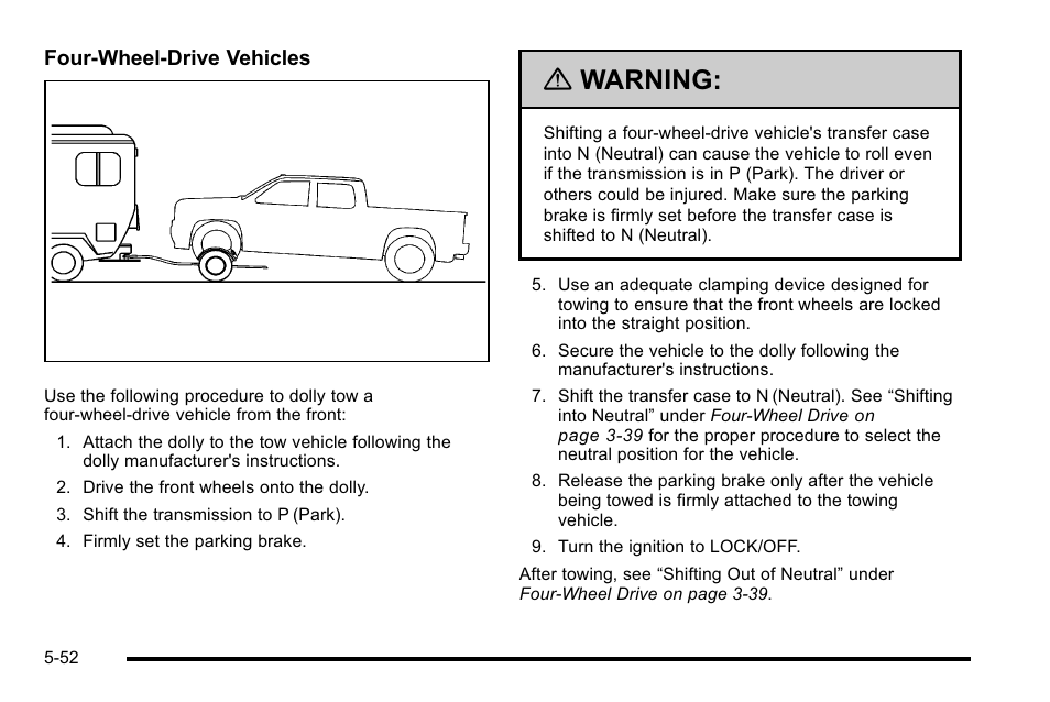 Warning | GMC 2010 Sierra User Manual | Page 428 / 658