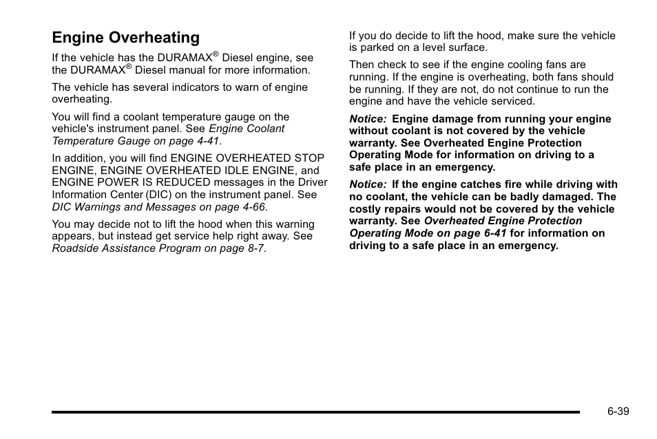 Engine overheating, Engine overheating -39 | GMC 2010 Sierra User Manual | Page 499 / 658