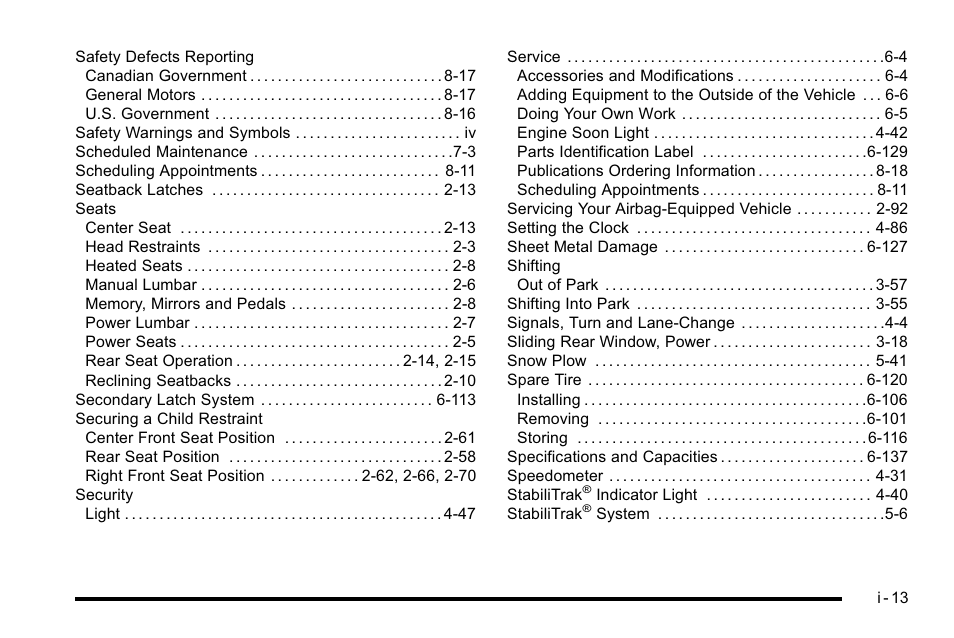 GMC 2010 Sierra User Manual | Page 655 / 658